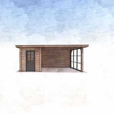 Tuinhuis-veranda 3x5 meter